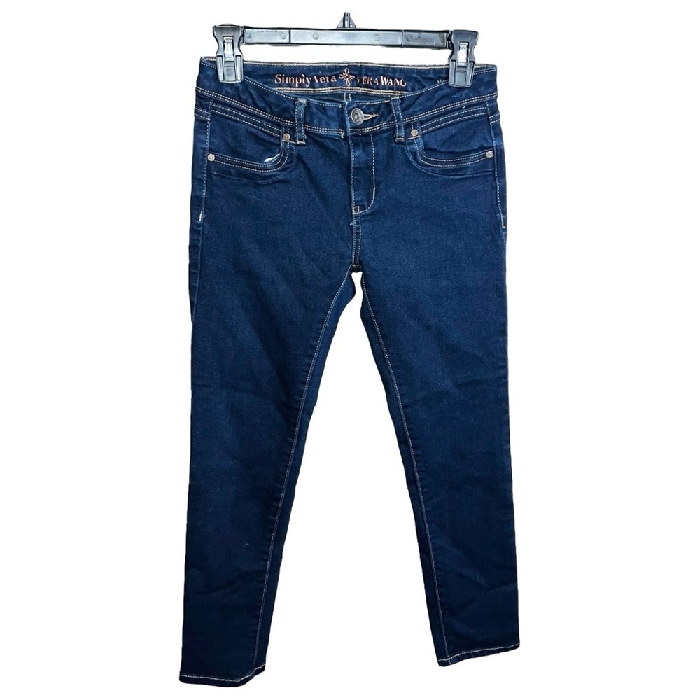 Simply Vera Vera Wang Jeans Women’s Size 0 Blue Skinny 27x25